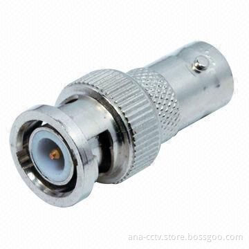 Male to Female BNC Connector, Made of Steel Material